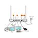 Huawei • EG8145X6 • WiFi6 GPON ONT (1x GPON (SC APC), 4x RJ45 1000Mb/s, 1x RJ11, 1x USB, WiFi 2,4+5GHz)