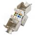 DATAWAY • DW-KE-6A-STP-TF • keystone CAT6A, STP, RJ45, beznastrojový