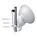 UBIQUITI • AF-5G23-S45 • 5GHz parabolická anténa 23dBi pro outdoor AP airFiber AF-5X