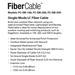 UBIQUITI • FC-SM-200 • Single-Mode optický kabel, 6x LC, 60m
