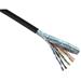 SOLARIX • SXKD-5E-FTP-PE • FTP venkovní kabel Cat5e, drát, 24AWG (305m box), černý