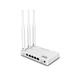 Netis • WF2409E • 300Mbps AP/router, 4xLAN, 1xWAN ,3x fixní antena 5dB