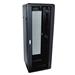 OCRACK • OCC-42U-66SBK • 19" stojanový rozvaděč 42U/600x600 skleněné dveře