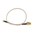 WiFiHW • MMCX/R-SMA(F) • Pigtail MMCX/R-SMA(F), 20cm, RG316