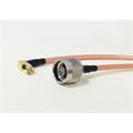 WiFiHW • RP-SMA(M)90°/N(M) • Pigtail RP-SMA(M)/Nmale, 25cm, RG316