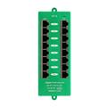 WiFiHW • POE-PAN8-GBATF • 802.3af/at gigabitový stíněný 8-portový PoE panel