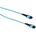 WiFiHW • MPOf/MPOf-OM3-2 • Optický MPO patch cord, MPOupc/MPOupc, female, MM, OM3, 12, Typ B, 2m