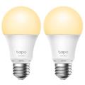 TP-LINK • Tapo L510E(2-pack) • Chytrá Wi-Fi LED žárovka, 2700K, E27 - 2 kusy