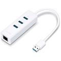 TP-LINK • UE330 • USB 3.0 3-portový hub & gigabitový ethernet adaptér 2 in 1 USB adaptér