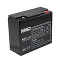 MHPower battery • MS17-12 • MHPower olověný akumulátor AGM 12V/17Ah, Terminál T1 - M6