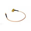 WiFiHW • MMCX/R-SMA(M)90° • Pigtail MMCX/R-SMA(M), 20cm, right-angle SMA