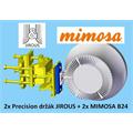 Mimosa • B24-Link-JPH • Spoj PtP MIMOSA 24GHz včetně antén a precizních držáků JIROUS