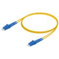 LC/UPC-LC/UPC SM DX 2.0mm LSZH/PVC FiberOptic Patch Cord, 1m