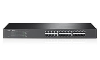 TP-LINK • TL-SF1024 • 24-port 10/100 Switch TP-LINK, 19" rackmount