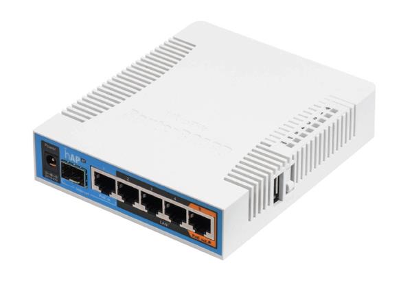 MIKROTIK • RB962UiGS-5HacT2HnT • 2,4/5GHz hAP ac