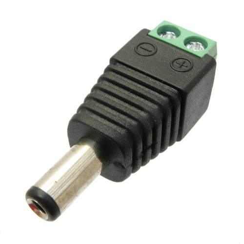 WiFiHW • DCSV21 • DC napájecí konektor 2.1mm se svorkovnicí