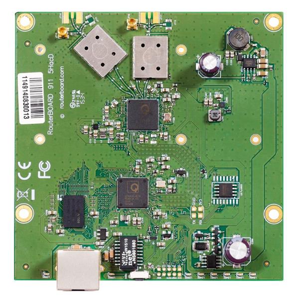 MIKROTIK • RB911-5HacD • 5GHz 802.11ac RouterBOARD 911 Lite5 ac