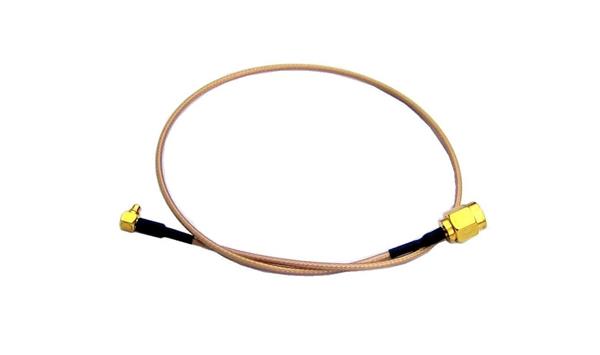 WiFiHW • MMCX/R-SMA(M)-30 • Pigtail MMCX/R-SMA(M), 30cm, RG178