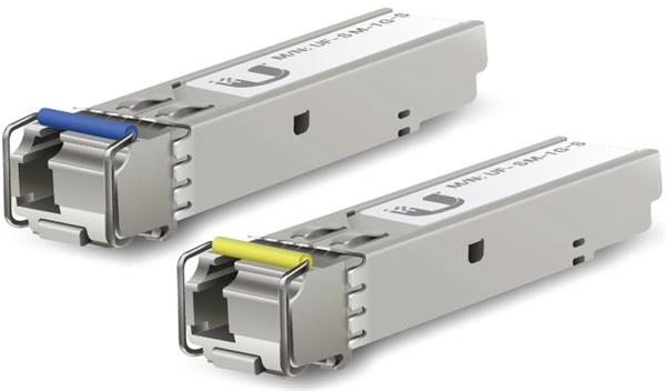 UBIQUITI • UF-SM-1G-S • Single-Mode SFP modul, 1G, BiDi, 3km (2-Pack)