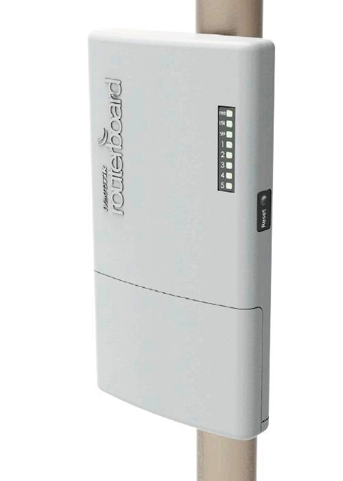 MIKROTIK • CRS105-5S-FB • 5x SFP Outdoor Router FiberBox