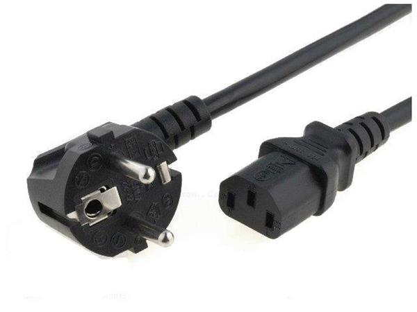 WiFiHW • PC-IEC-2 • Silová šňůra s úhlovou vidlicí