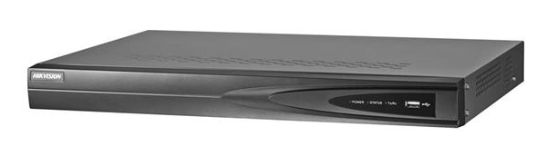Hikvision • DS-7604NI-K1/4P • 4 kanálový NVR, H.265, 4K, 4x IP kamera, 4x PoE, 1x HDD, HDMI, 1x LAN