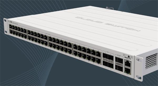 MIKROTIK • CRS354-48G-4S+2Q+RM • 48-portový gigabitový Cloud Router Switch