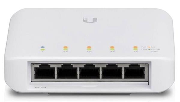 UBIQUITI • USW-Flex • 5-portový Gigabitový Switch s PoE podporou