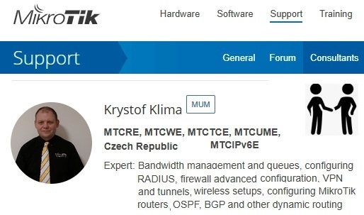 MIKROTIK • MT-SUP-OS • Osobní technická podpora k operačnímu systému RouterOS