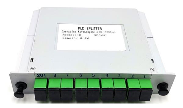 WiFiHW • PLC-IM-1X8-SC-APC • Modulový PLC splitter • PLC-IM-1X8-SC-APC •, G657A, 1:8
