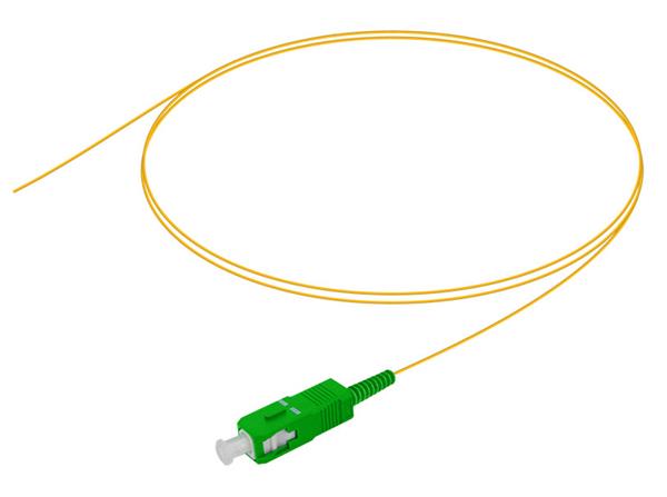 WiFiHW • FOP-SM-SC/APC-2 •Optický pigtail, SM, 9/125, G657A 0,9 mm, 2m, SC/APC