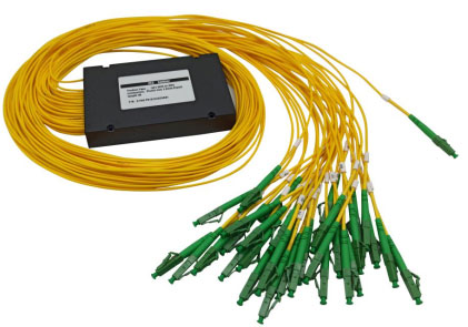 WiFiHW • PLC-CT-1x8-LC-APC-2.0 • Kazetový optický splitter (ABS box), 1x8 LC/APC 2,0 mm