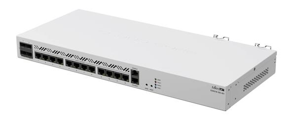 MIKROTIK • CCR2116-12G-4S+ • 12x GB ETH, 4x SFP+ CloudCore Router