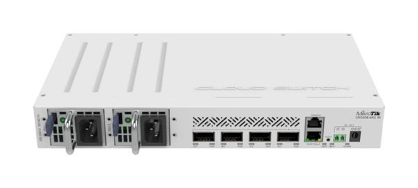 MIKROTIK • CRS504-4XQ-IN • 4x QSFP28 portový indoor switch