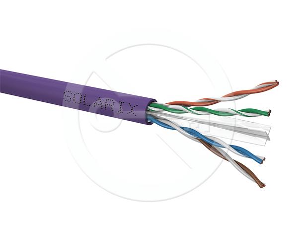 SOLARIX • SXKD-6-UTP-LSOH • UTP kabel Cat6, drát, LSOH Dca-s2,d2,a1 (305m box)