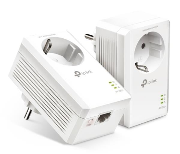 TP-LINK • TL-PA7017P KIT • Sada adaptérů Powerline Starter Kit průchozí