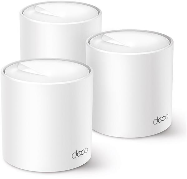 TP-LINK • Deco X50(3-pack) • Meshový Wi-Fi 6 systém pro pokrytí celé domácnosti (3-pack)