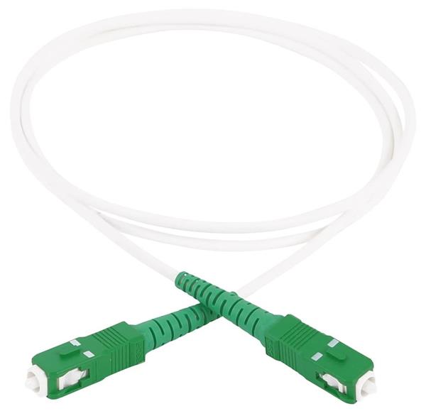 WiFiHW • SM-SC/APC-2-A-S • Armored optický patchcord SC/APC, SM, G657B3 simplex, 2 m