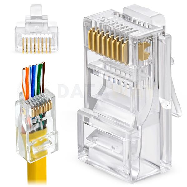 DATAWAY • DW-CO-RJ45-5E-UTP-EASY • Konektor RJ45 UTP, CAT5E, EASY