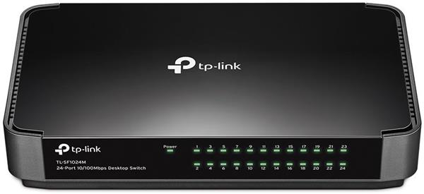TP-LINK • TL-SF1024M • 24-Port 10/100 Mbps Desktop Switch