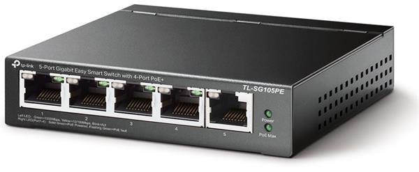 TP-LINK • TL-SG105PE • PoE switch