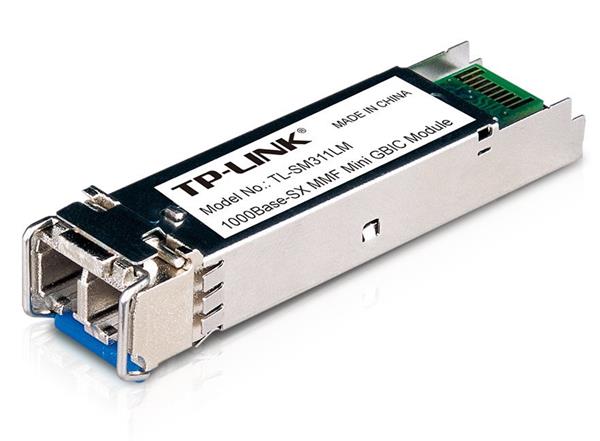 TP-LINK • SM311LM 1G • SFP optický modul, MM, 850nm, 2x LC konektor, 550m