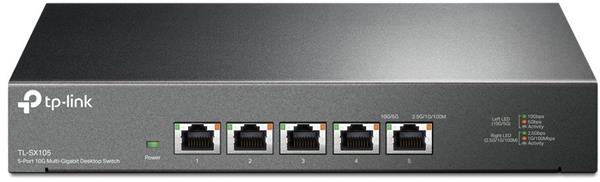 TP-LINK • TL-SX105 • Switch, 5x 10G LAN, kovové provedení