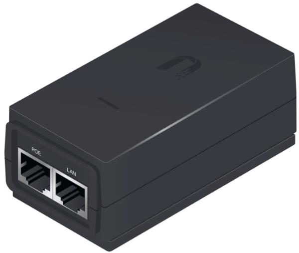 UBIQUITI • POE-24-12W-G • Gigabitový PoE Injektor, 24V/0.5A (12W)