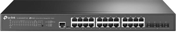 TP-LINK • TL-SG3428XPP-M2 • JetStream Switch, 24x PoE, 500W