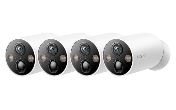 TP-LINK • Tapo C425(4-pack) • Venkovní IP kamera, 4MP, 2.1mm, WiFi, baterie