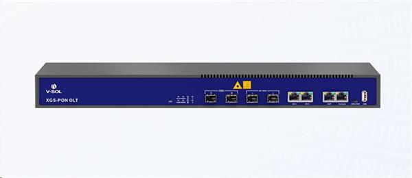 V-SOL • V1600XG02 • 2x XGS-PON, 2*GE(RJ45)+2*GE(SFP)/10GE(SFP+), 1x AC + 1x DC, vč. N2 SFP+ modulů