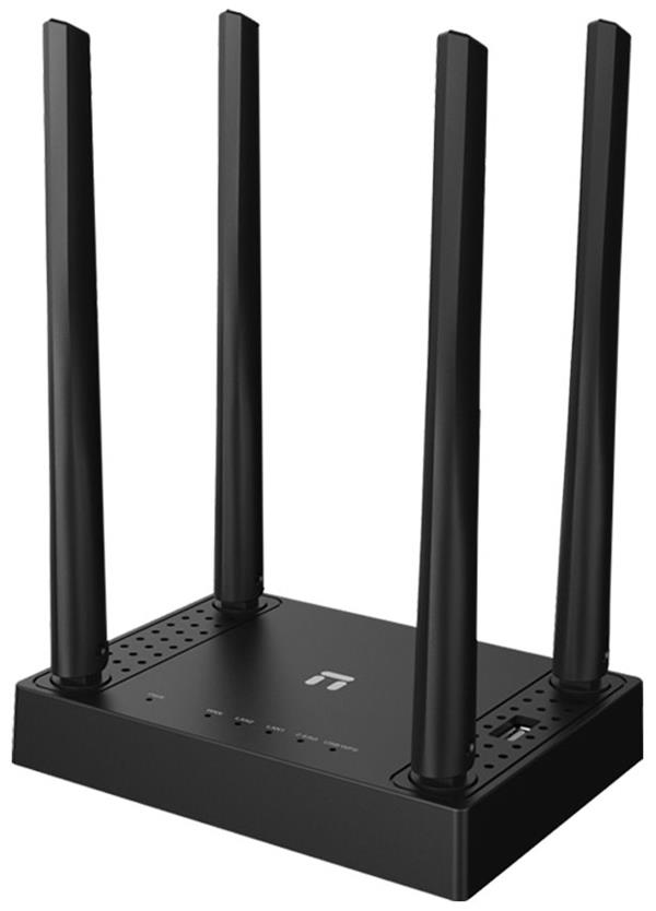 Netis • N5 • WiFi Router, AC 1200, 1x WAN, 2x LAN, 4x fixní anténa 5 dB