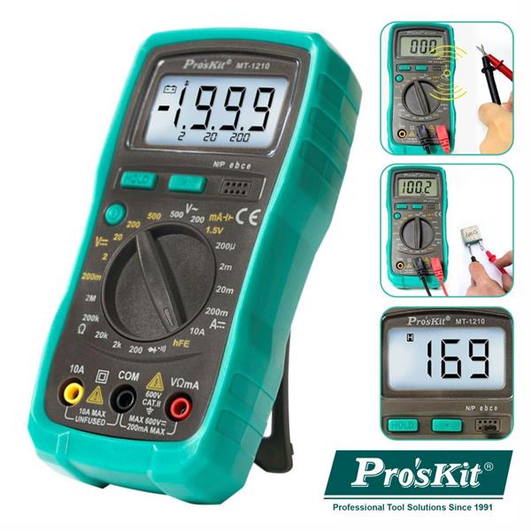PROSKIT • MT-1210 • Digitální multimetr