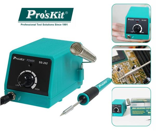 PROSKIT • SS-202F • SMD pájecí stanice 10W 100-450°C